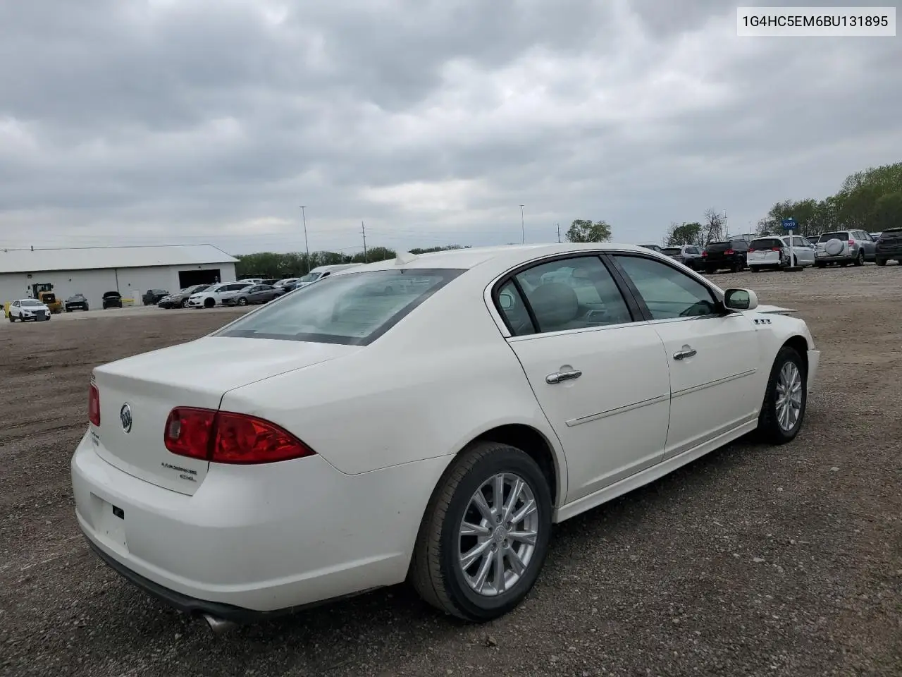 2011 Buick Lucerne Cxl VIN: 1G4HC5EM6BU131895 Lot: 54924875