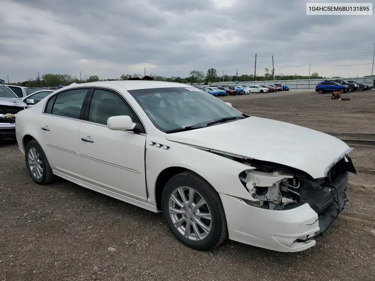 2011 Buick Lucerne Cxl VIN: 1G4HC5EM6BU131895 Lot: 54924875