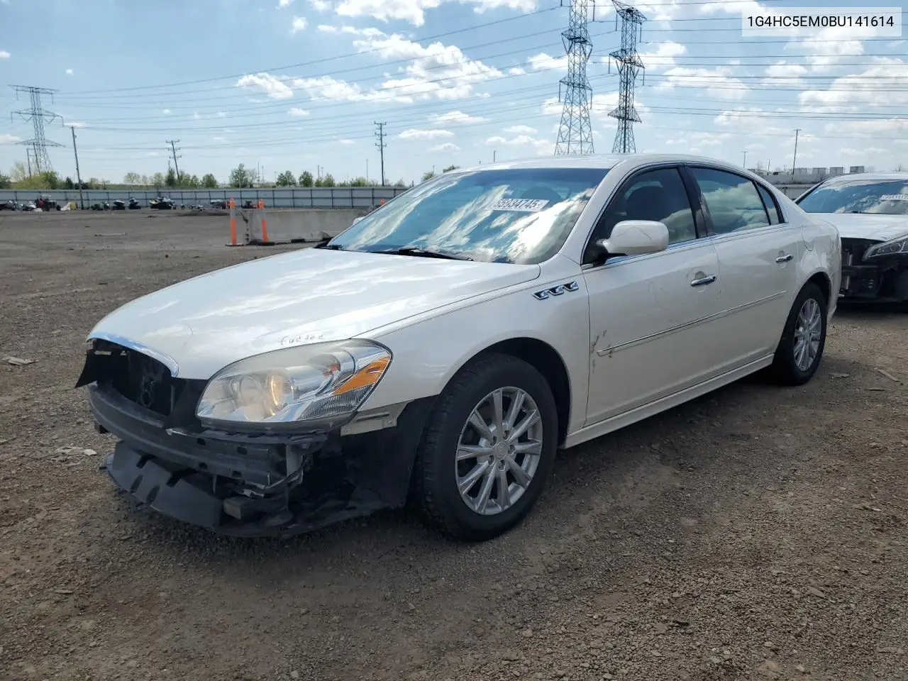 2011 Buick Lucerne Cxl VIN: 1G4HC5EM0BU141614 Lot: 55934745