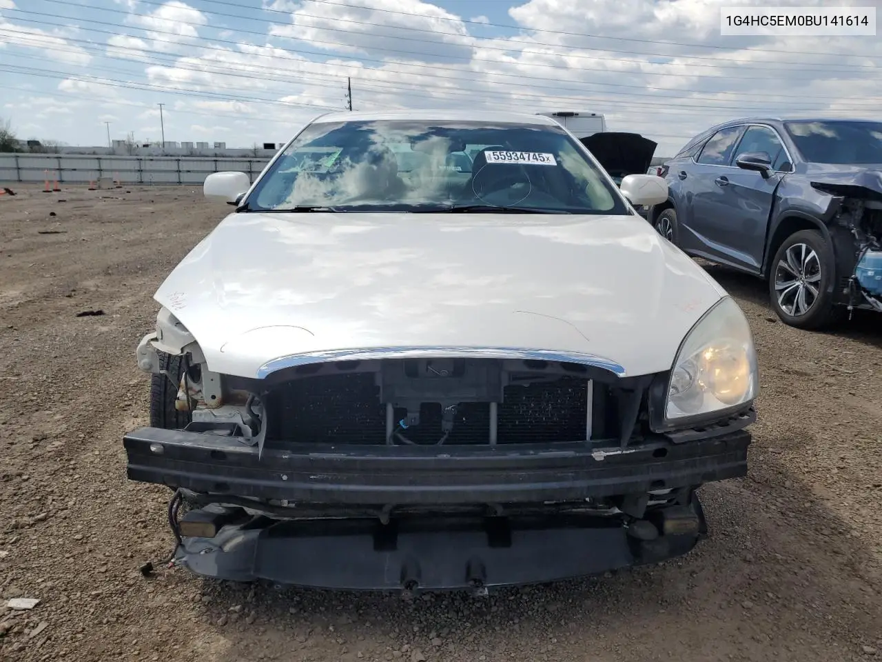 2011 Buick Lucerne Cxl VIN: 1G4HC5EM0BU141614 Lot: 55934745