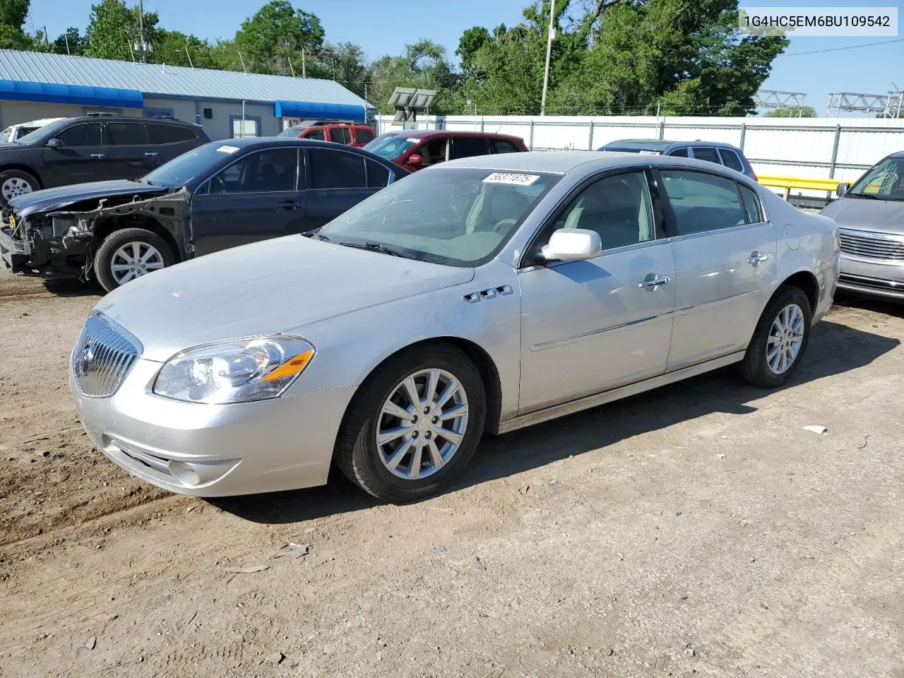 2011 Buick Lucerne Cxl VIN: 1G4HC5EM6BU109542 Lot: 56371875