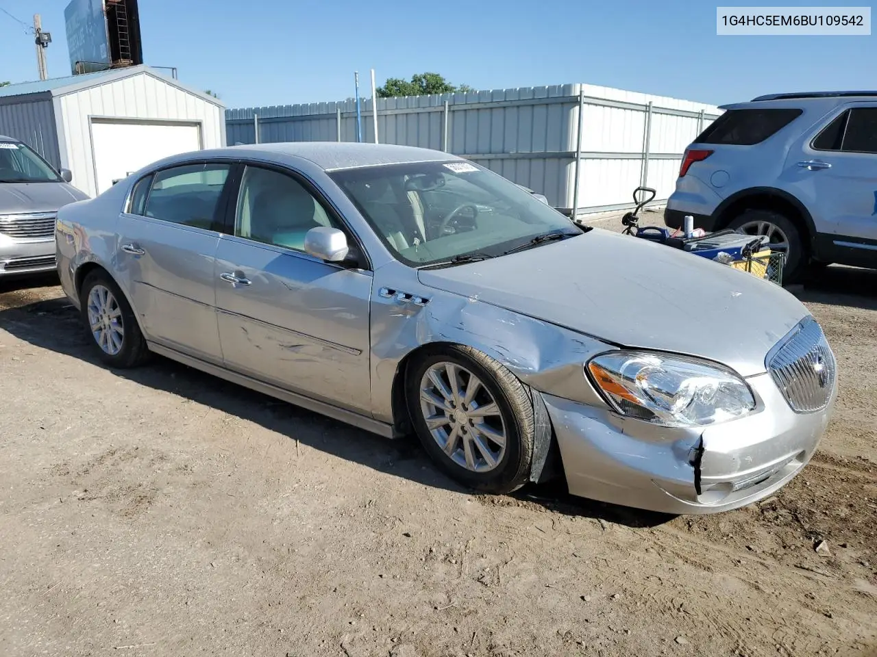 2011 Buick Lucerne Cxl VIN: 1G4HC5EM6BU109542 Lot: 56371875