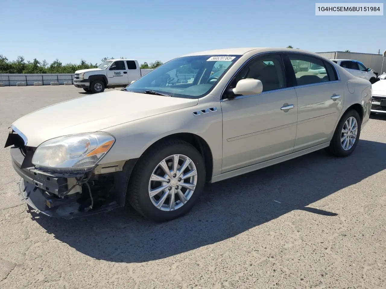 2011 Buick Lucerne Cxl VIN: 1G4HC5EM6BU151984 Lot: 56520765