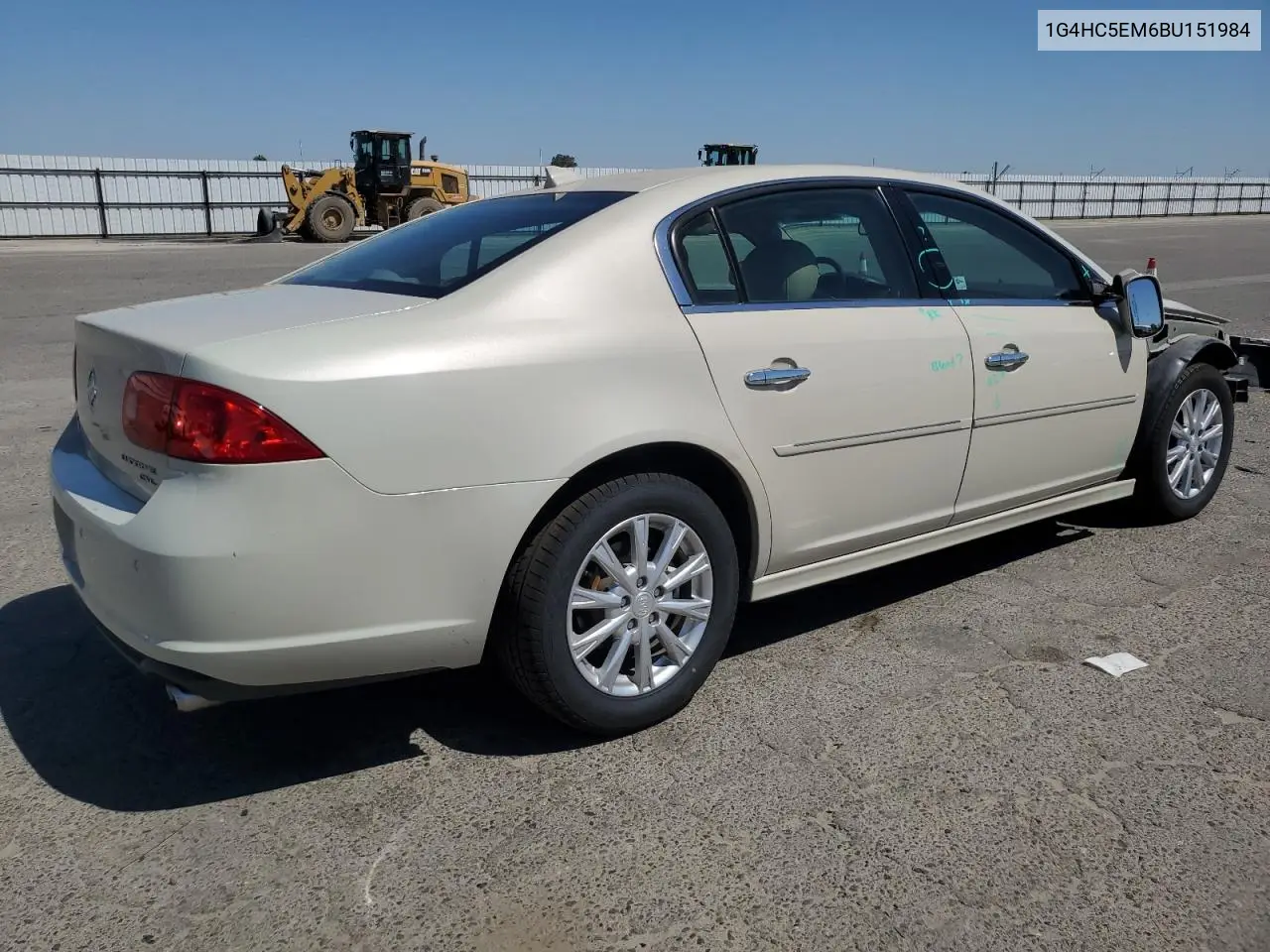 2011 Buick Lucerne Cxl VIN: 1G4HC5EM6BU151984 Lot: 56520765