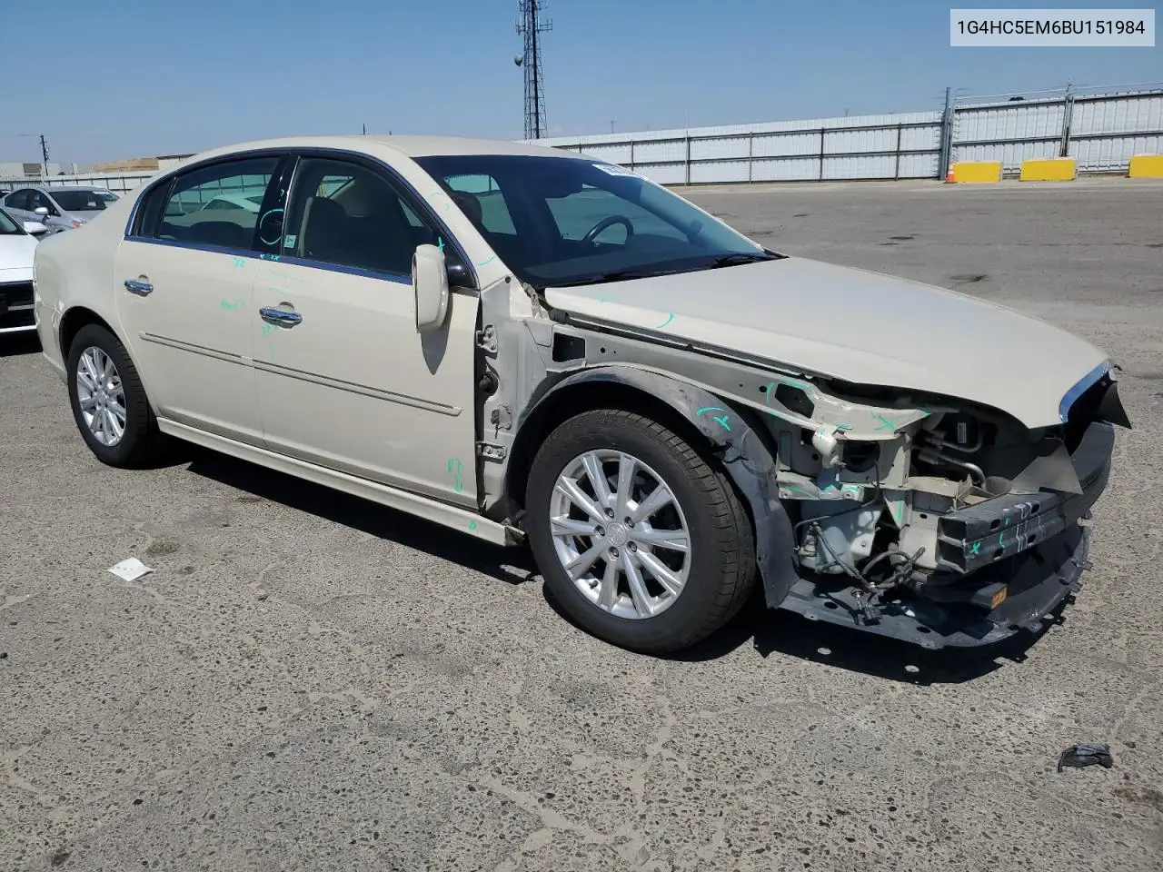 2011 Buick Lucerne Cxl VIN: 1G4HC5EM6BU151984 Lot: 56520765
