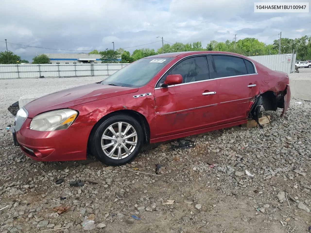 2011 Buick Lucerne Cx VIN: 1G4HA5EM1BU100947 Lot: 56756115