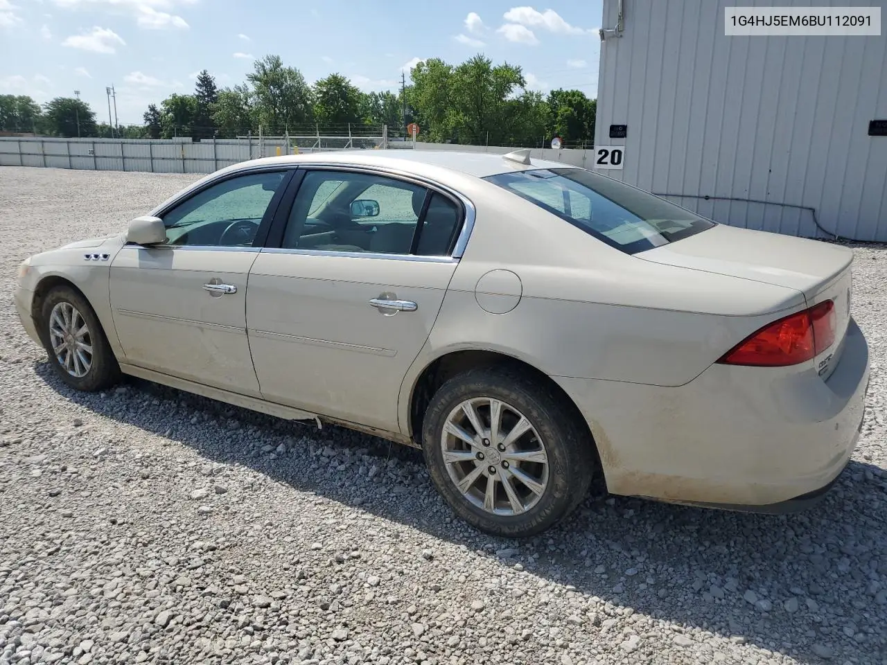 2011 Buick Lucerne Cxl VIN: 1G4HJ5EM6BU112091 Lot: 61733635