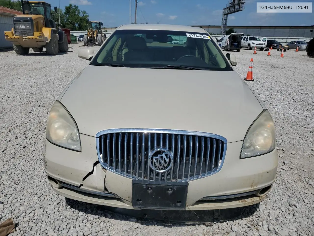 2011 Buick Lucerne Cxl VIN: 1G4HJ5EM6BU112091 Lot: 61733635