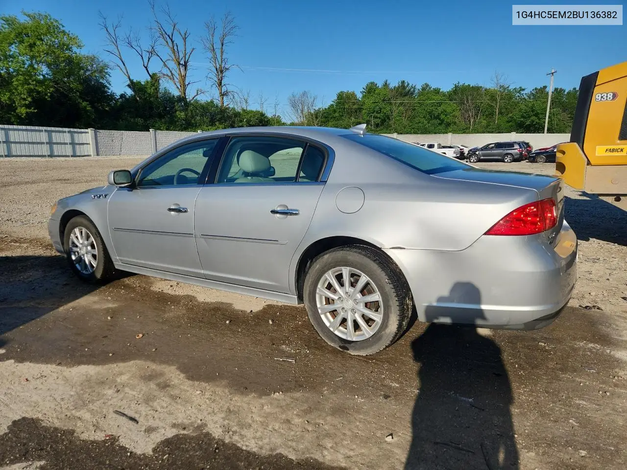 2011 Buick Lucerne Cxl VIN: 1G4HC5EM2BU136382 Lot: 62424265