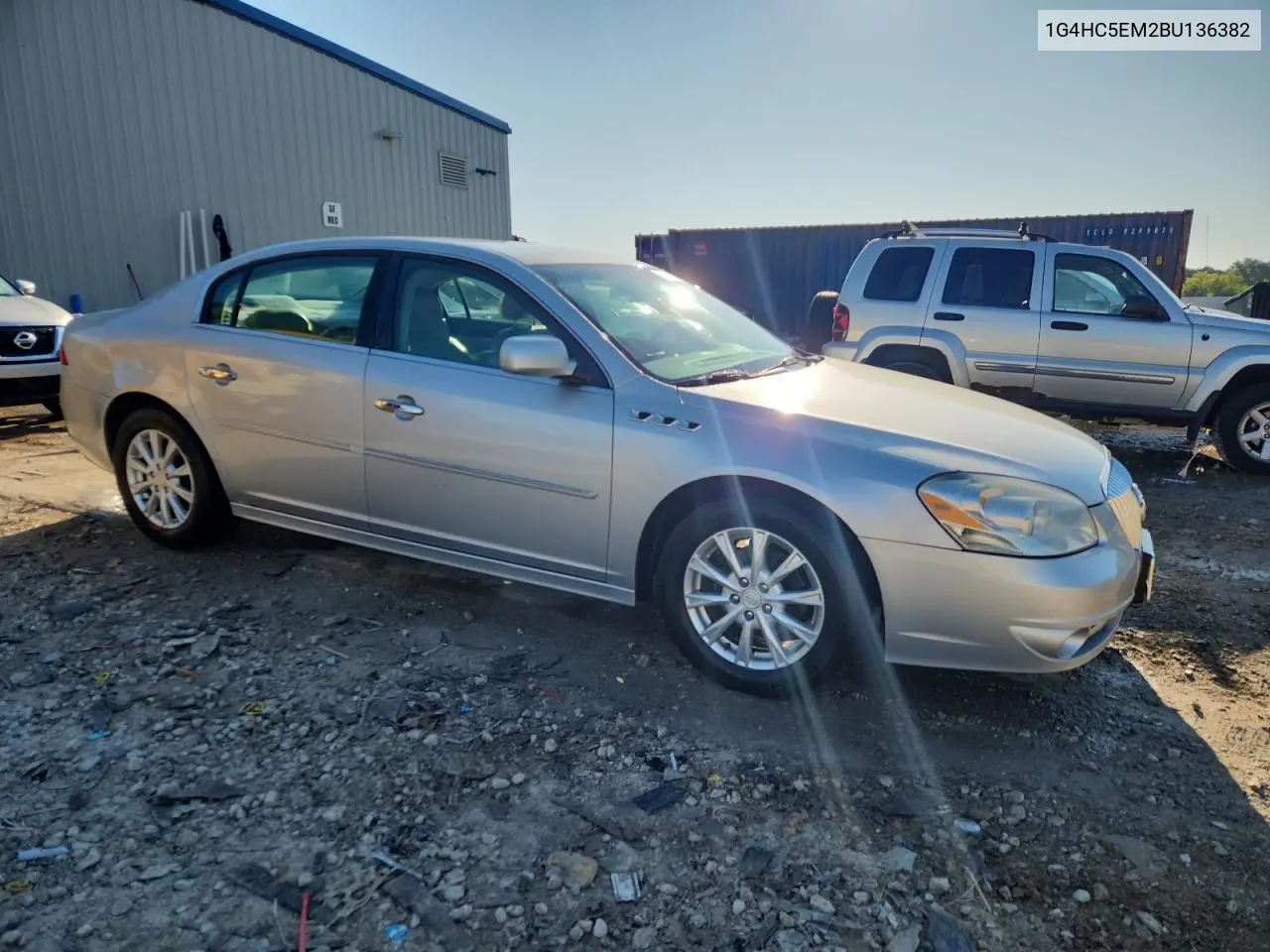 2011 Buick Lucerne Cxl VIN: 1G4HC5EM2BU136382 Lot: 62424265