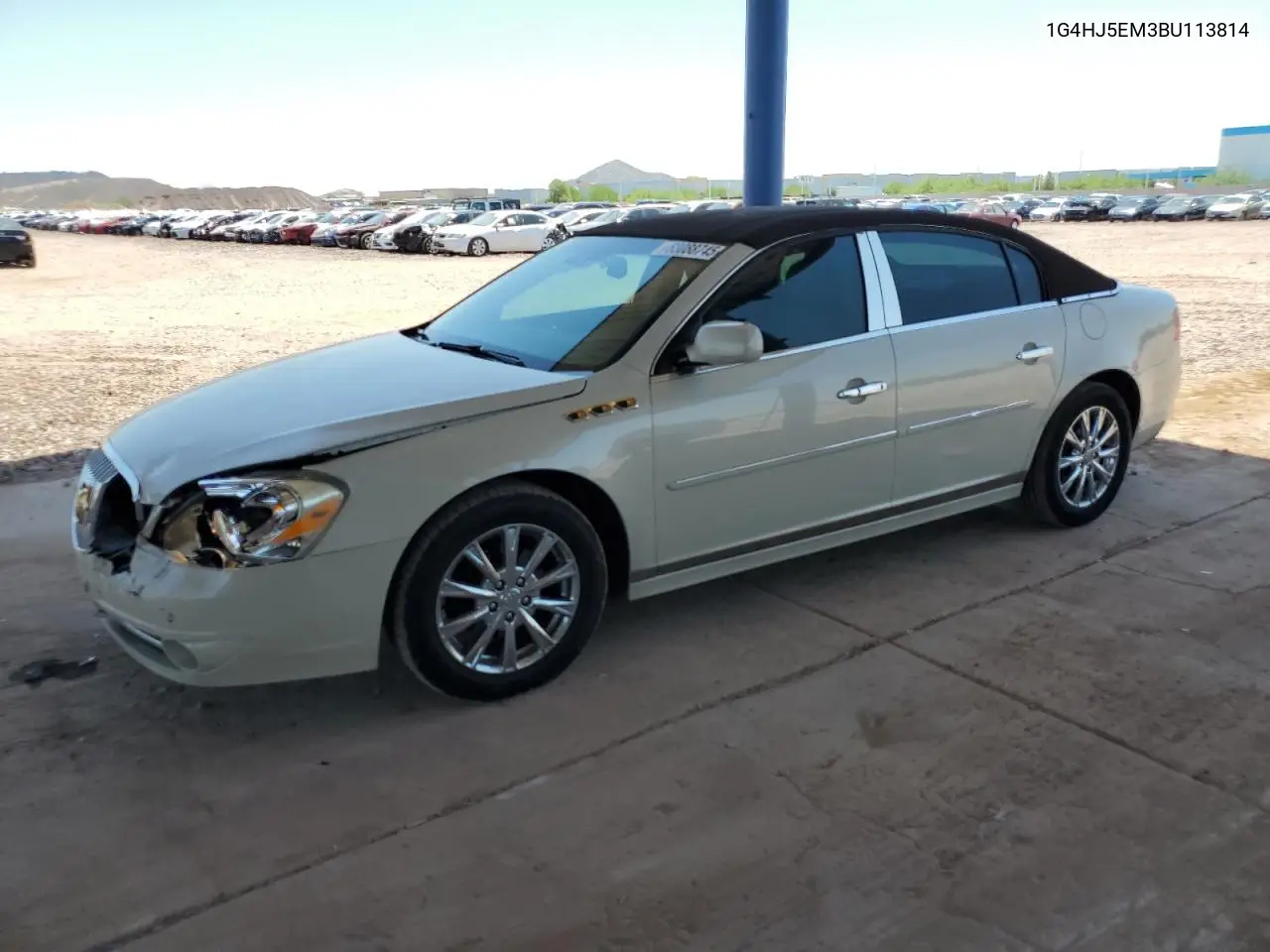 2011 Buick Lucerne Cxl VIN: 1G4HJ5EM3BU113814 Lot: 63088745
