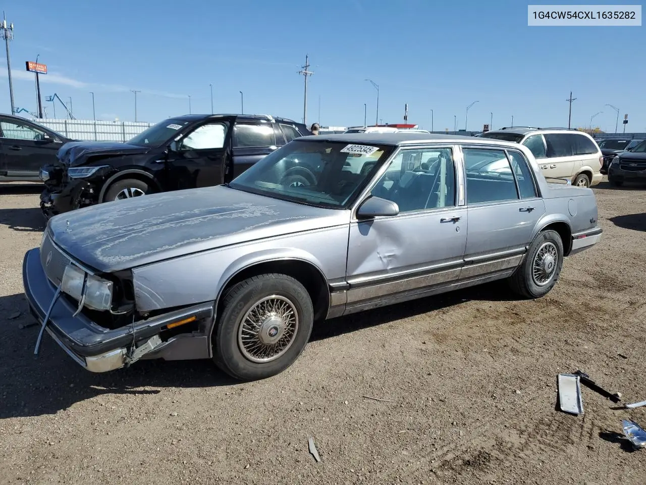 1990 Buick Electra Park Avenue VIN: 1G4CW54CXL1635282 Lot: 49225345