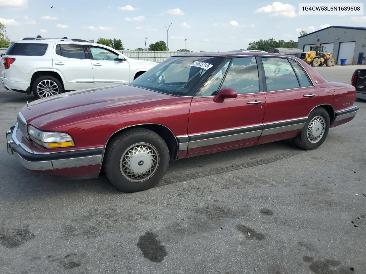1992 Buick Park Avenue VIN: 1G4CW53L6N1639608 Lot: 54873115