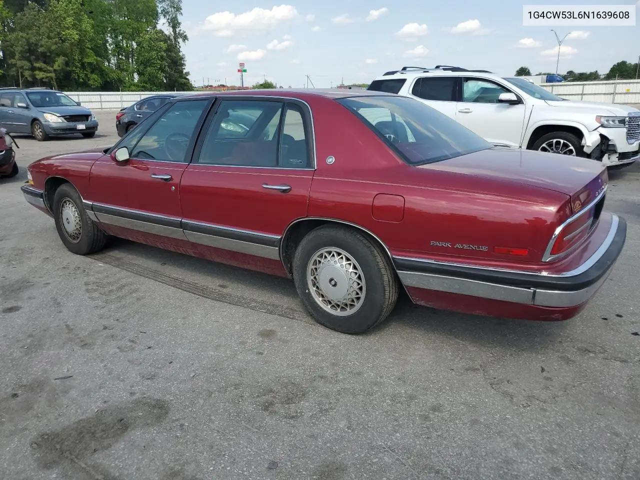 1992 Buick Park Avenue VIN: 1G4CW53L6N1639608 Lot: 54873115