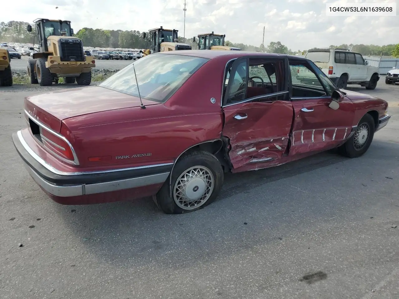 1992 Buick Park Avenue VIN: 1G4CW53L6N1639608 Lot: 54873115