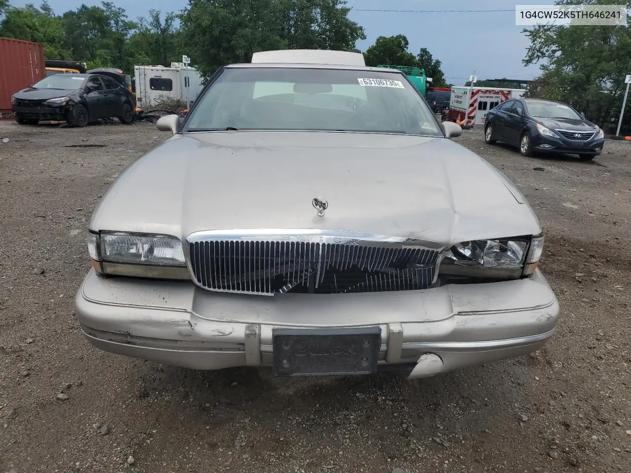 1996 Buick Park Avenue VIN: 1G4CW52K5TH646241 Lot: 63106735