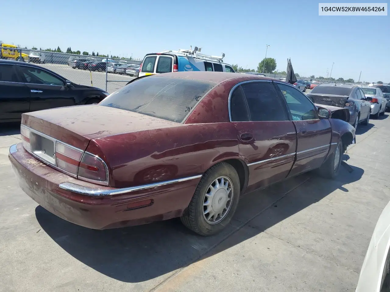 1998 Buick Park Avenue VIN: 1G4CW52K8W4654264 Lot: 57854175