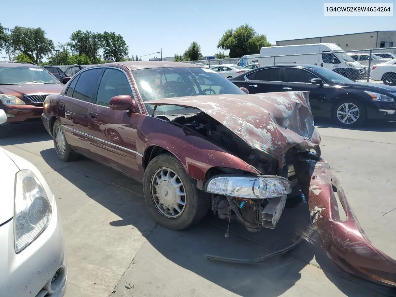 1998 Buick Park Avenue VIN: 1G4CW52K8W4654264 Lot: 57854175