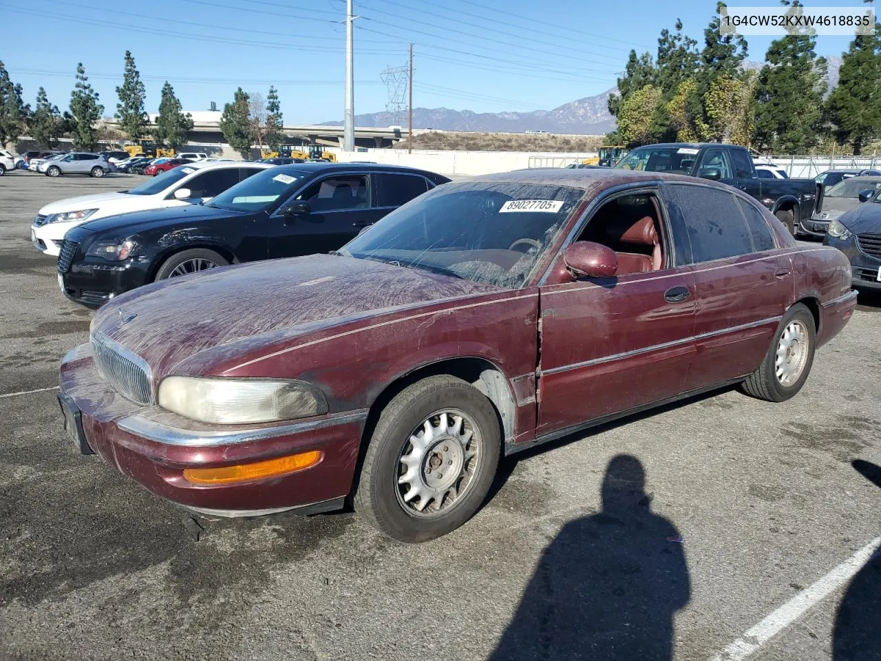 1998 Buick Park Avenue VIN: 1G4CW52KXW4618835 Lot: 89027705