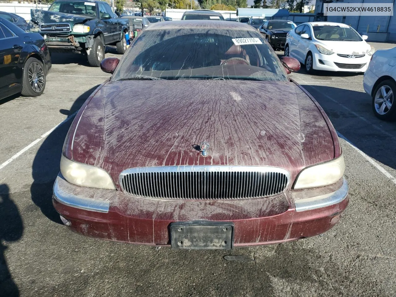 1998 Buick Park Avenue VIN: 1G4CW52KXW4618835 Lot: 89027705