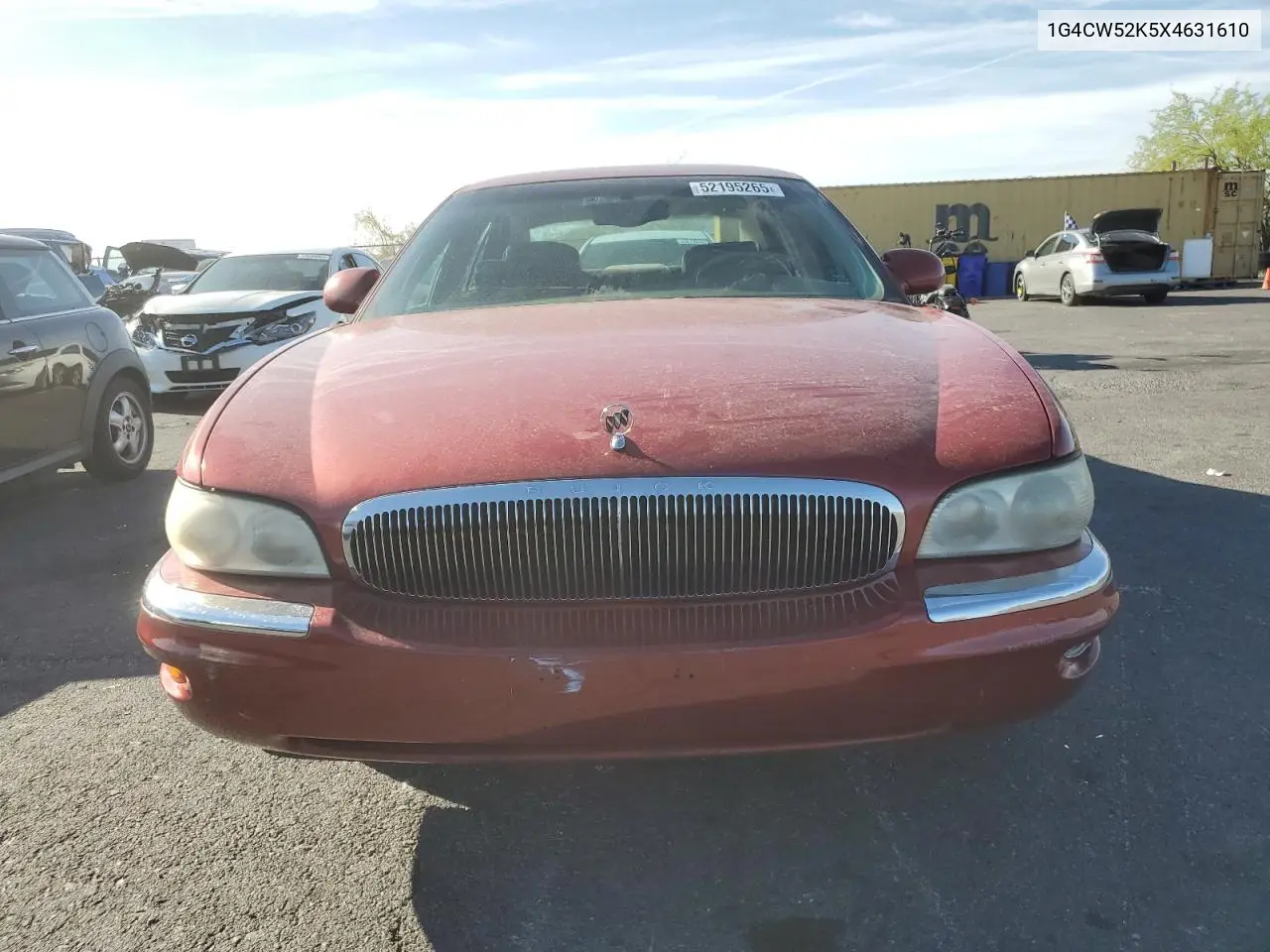 1999 Buick Park Avenue VIN: 1G4CW52K5X4631610 Lot: 52195265