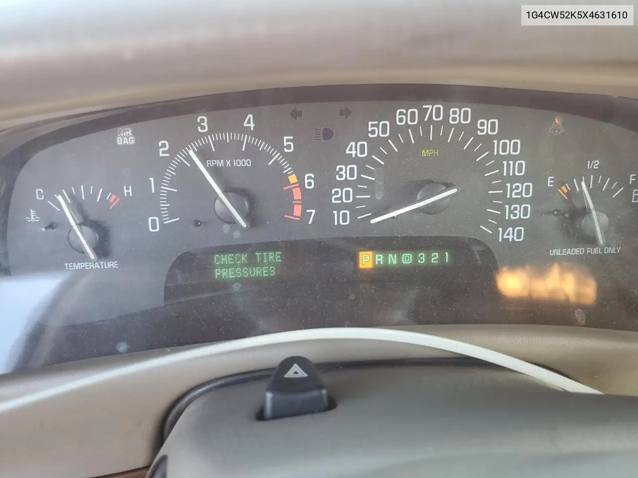 1999 Buick Park Avenue VIN: 1G4CW52K5X4631610 Lot: 52195265