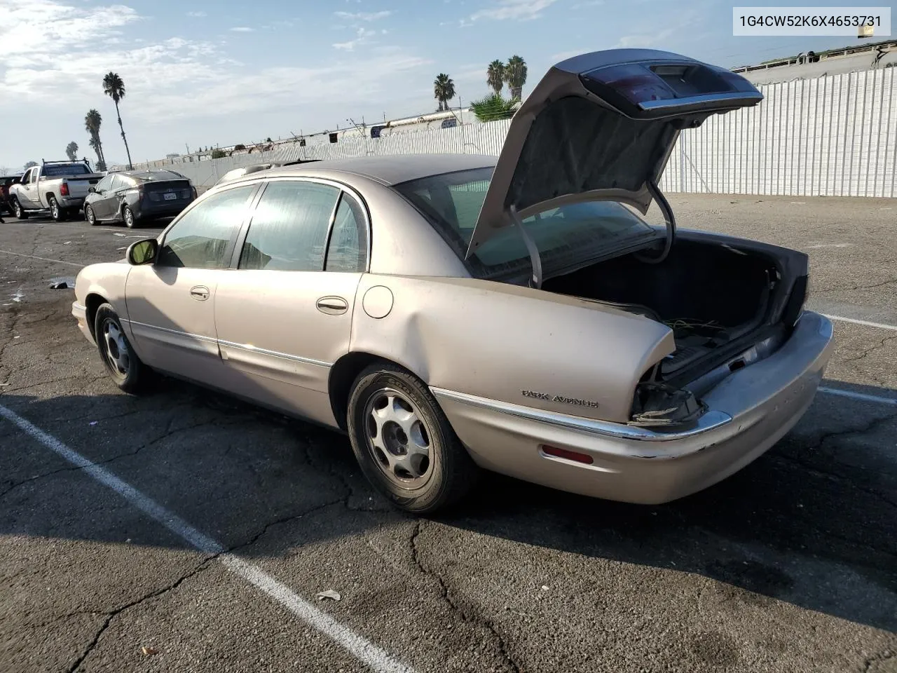 1999 Buick Park Avenue VIN: 1G4CW52K6X4653731 Lot: 72736444