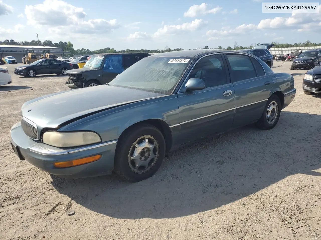 2000 Buick Park Avenue VIN: 1G4CW52KXY4129967 Lot: 54434915