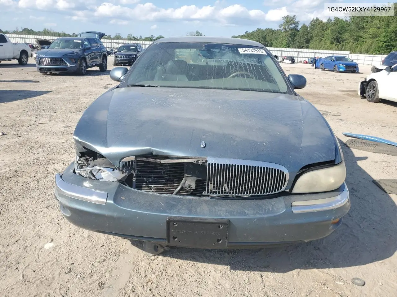 2000 Buick Park Avenue VIN: 1G4CW52KXY4129967 Lot: 54434915