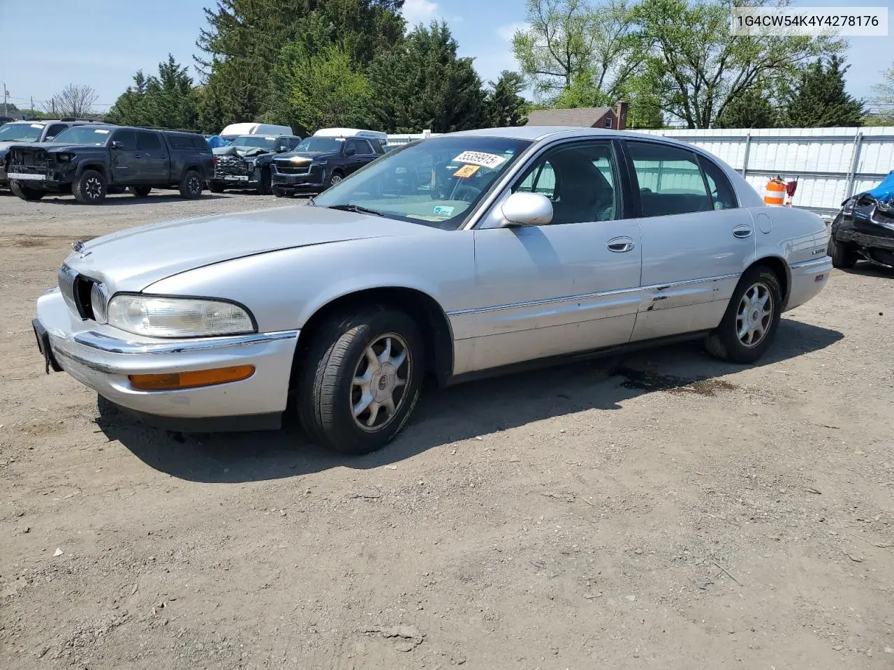 2000 Buick Park Avenue VIN: 1G4CW54K4Y4278176 Lot: 55359915