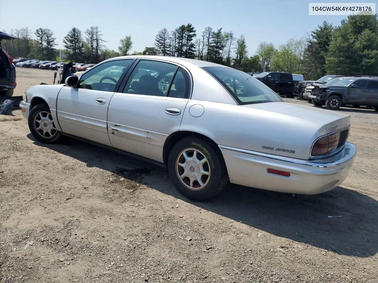 2000 Buick Park Avenue VIN: 1G4CW54K4Y4278176 Lot: 55359915
