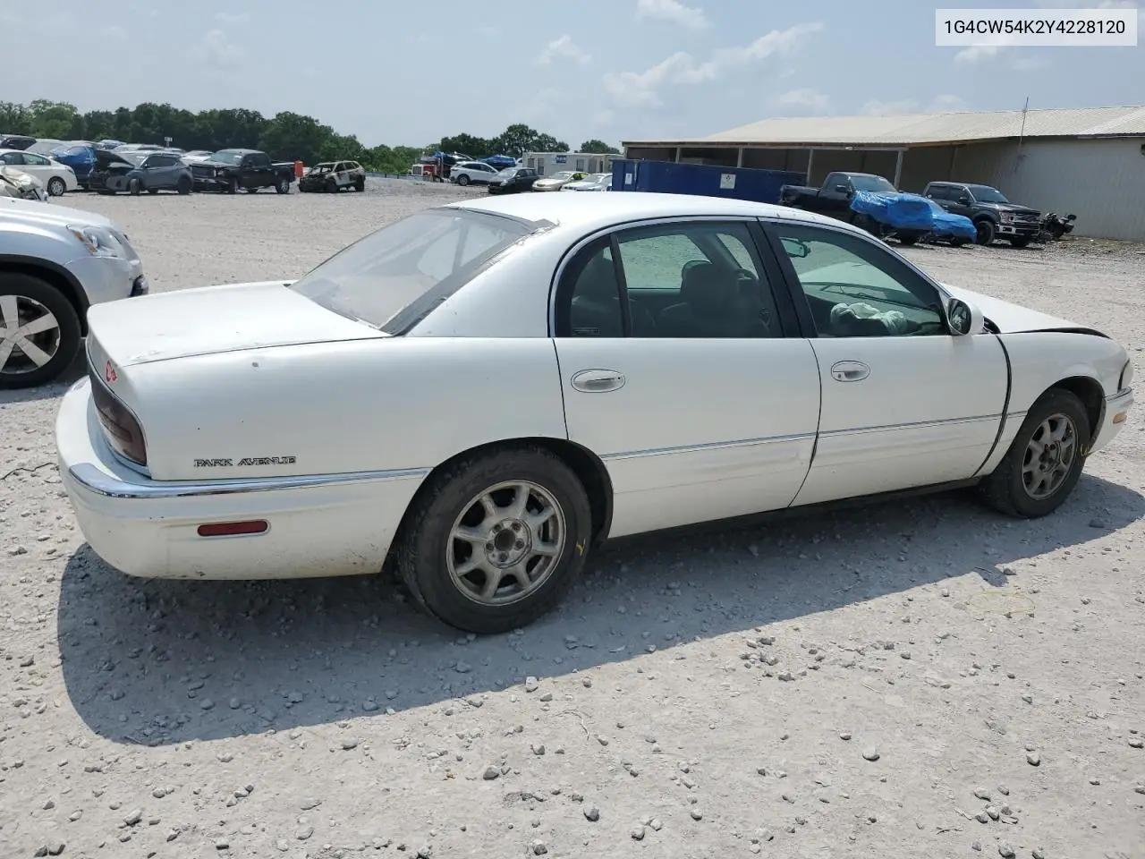2000 Buick Park Avenue VIN: 1G4CW54K2Y4228120 Lot: 59554195