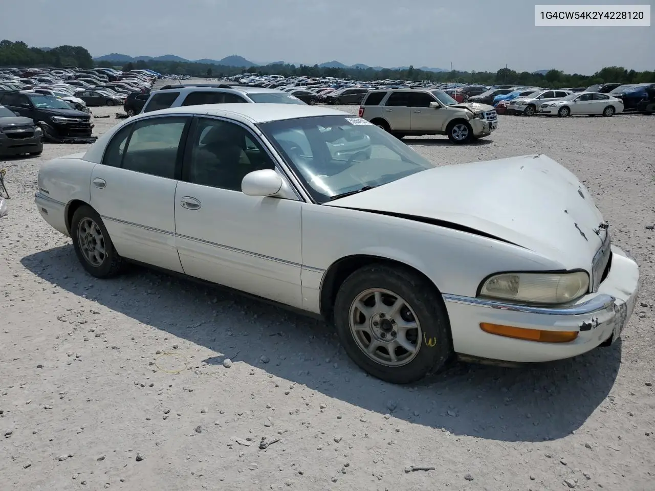2000 Buick Park Avenue VIN: 1G4CW54K2Y4228120 Lot: 59554195