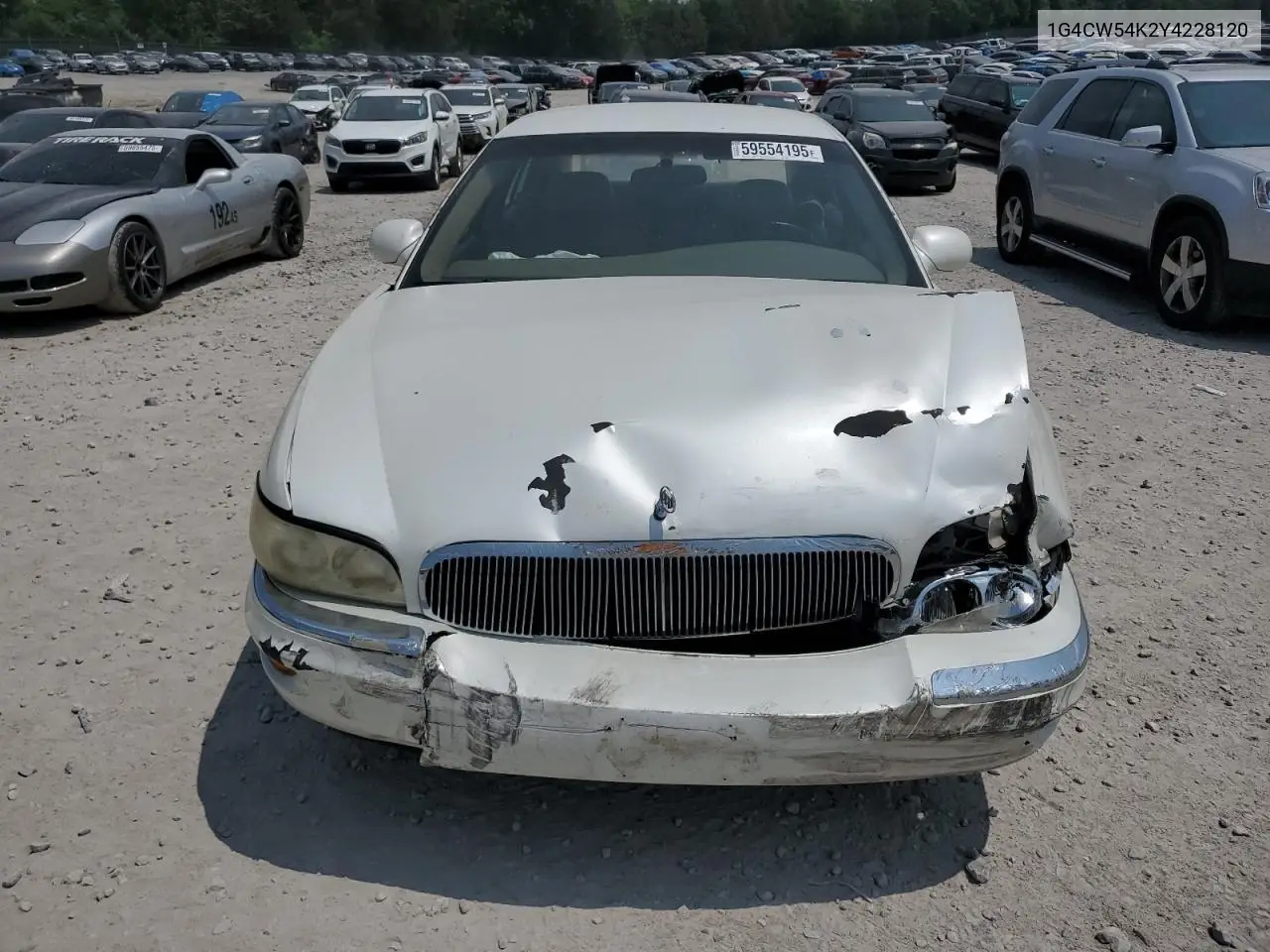 2000 Buick Park Avenue VIN: 1G4CW54K2Y4228120 Lot: 59554195