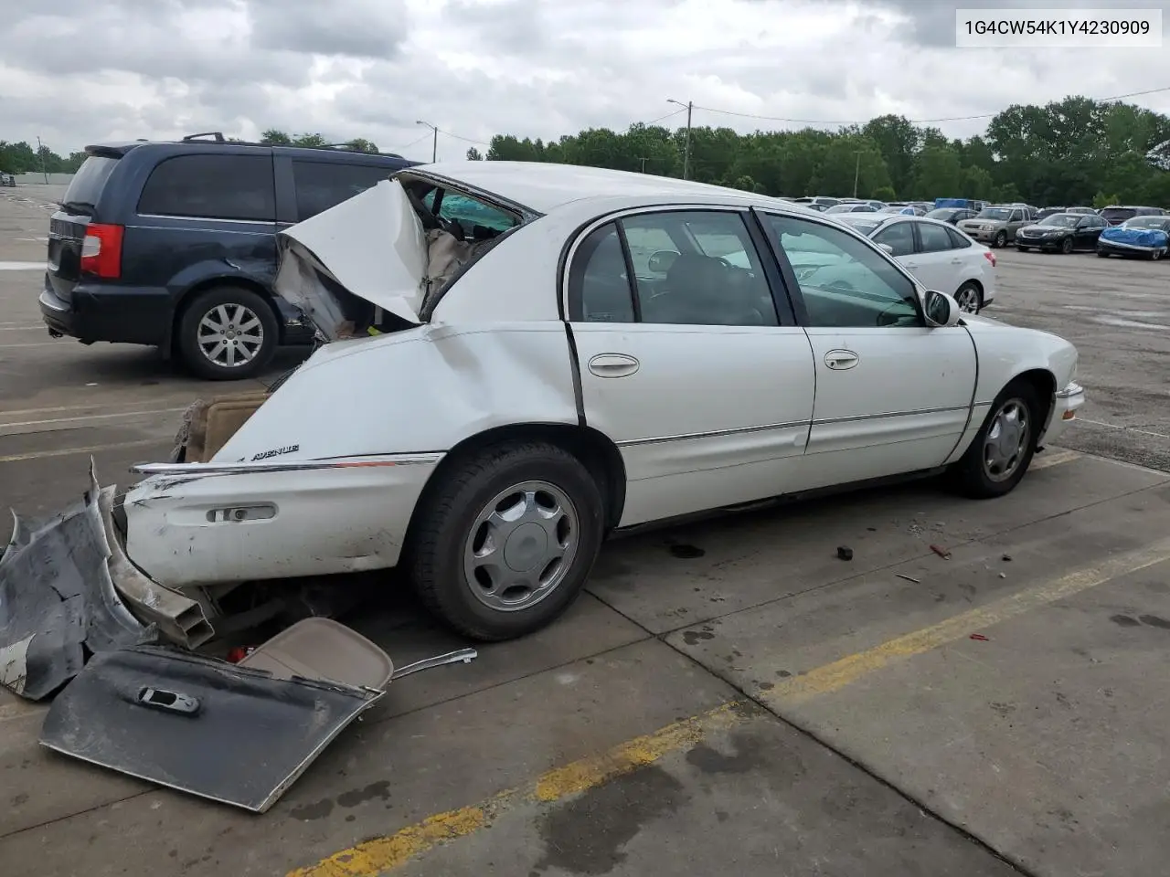 2000 Buick Park Avenue VIN: 1G4CW54K1Y4230909 Lot: 60430025