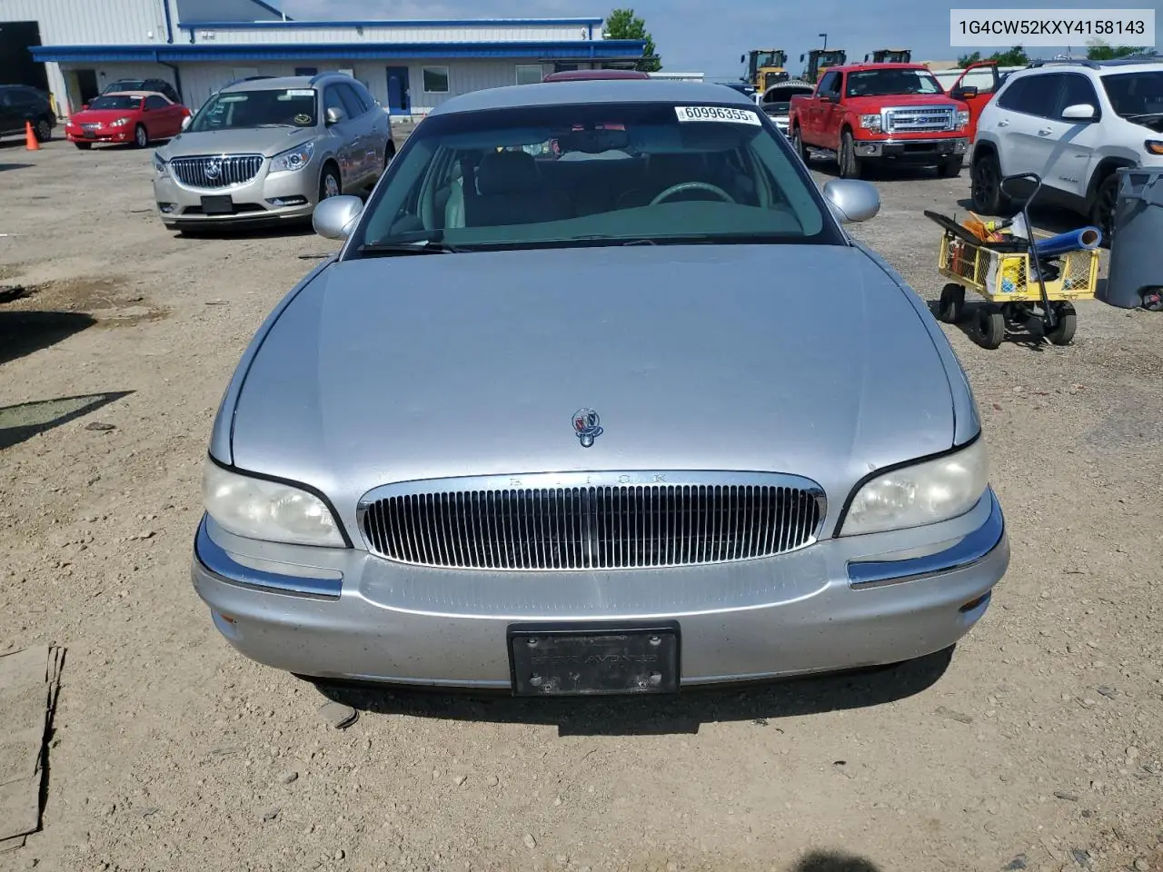 2000 Buick Park Avenue VIN: 1G4CW52KXY4158143 Lot: 60996355