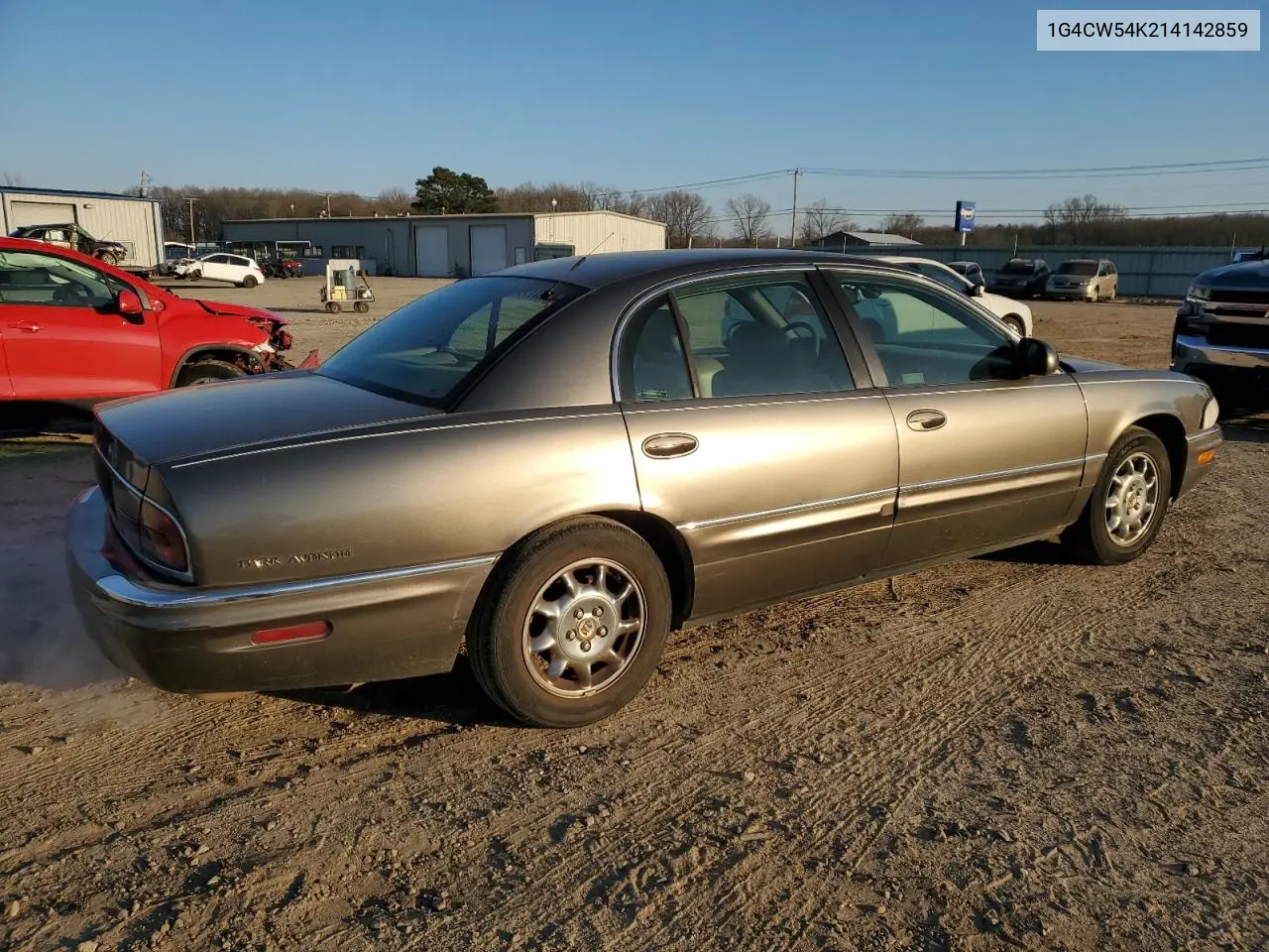 2001 Buick Park Avenue VIN: 1G4CW54K214142859 Lot: 41618005