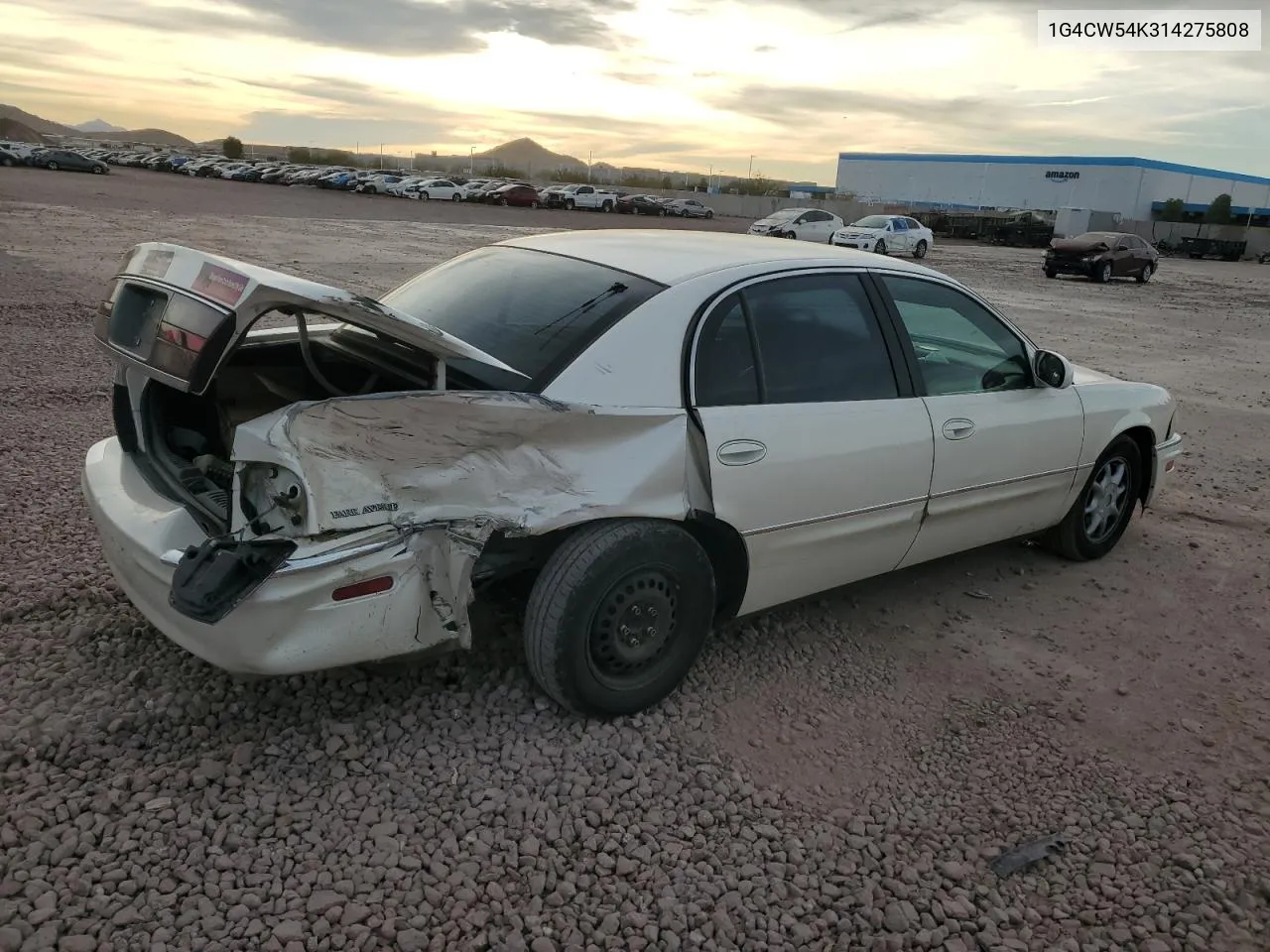 2001 Buick Park Avenue VIN: 1G4CW54K314275808 Lot: 86649454