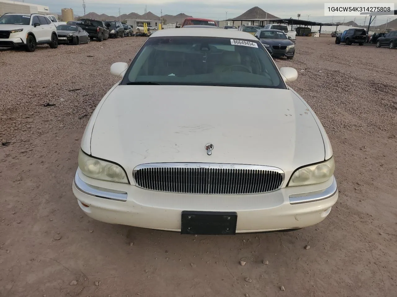 2001 Buick Park Avenue VIN: 1G4CW54K314275808 Lot: 86649454