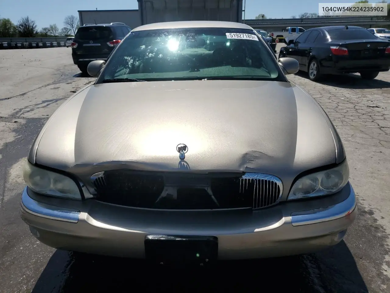 2002 Buick Park Avenue VIN: 1G4CW54K224235902 Lot: 51927185