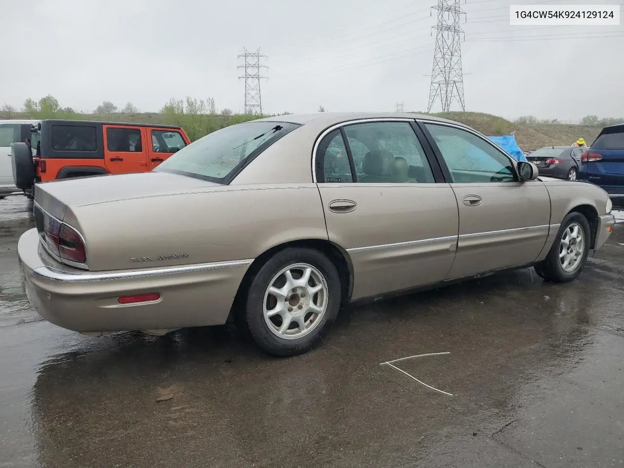 2002 Buick Park Avenue VIN: 1G4CW54K924129124 Lot: 55507825