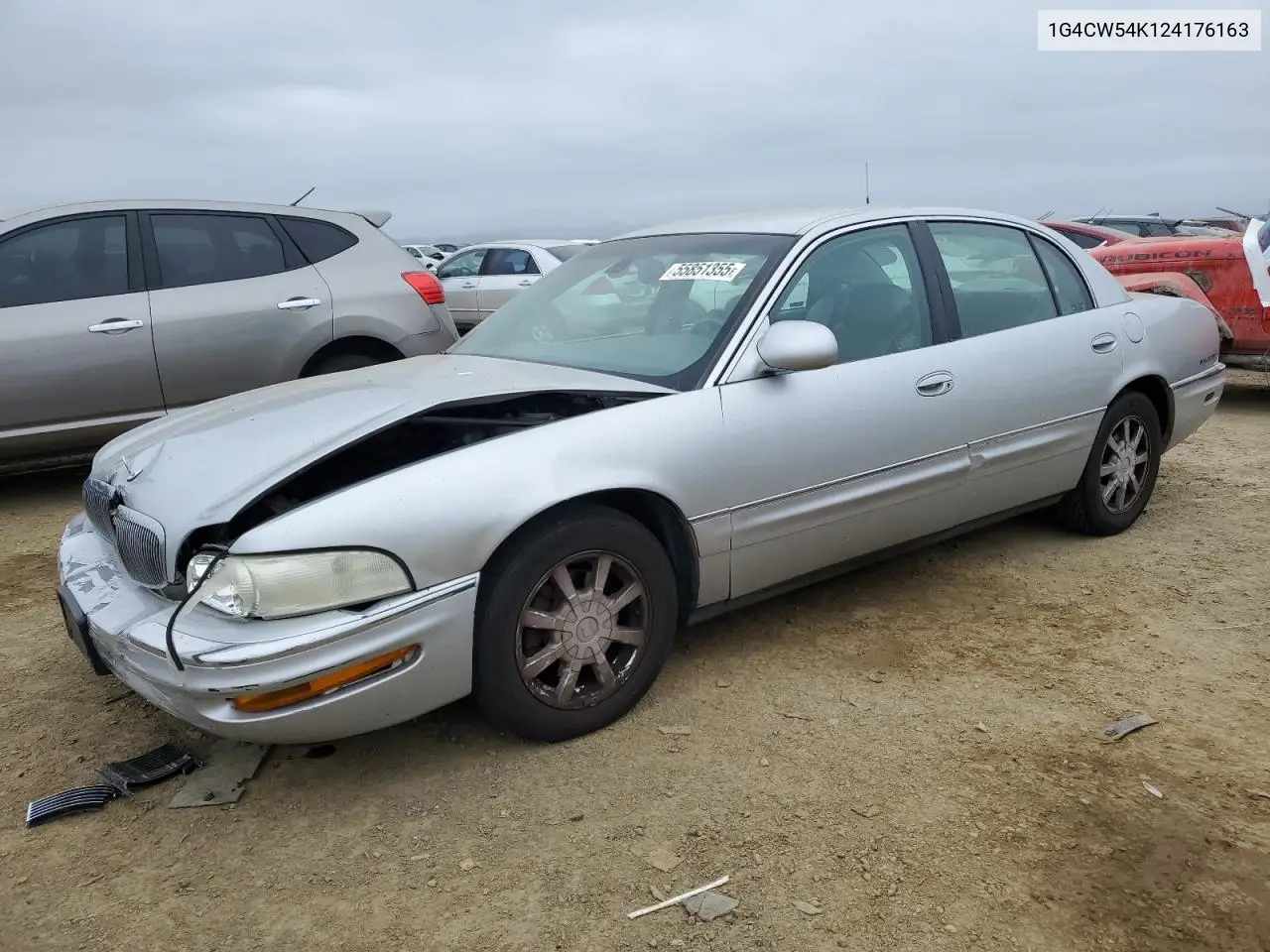 2002 Buick Park Avenue VIN: 1G4CW54K124176163 Lot: 55851355