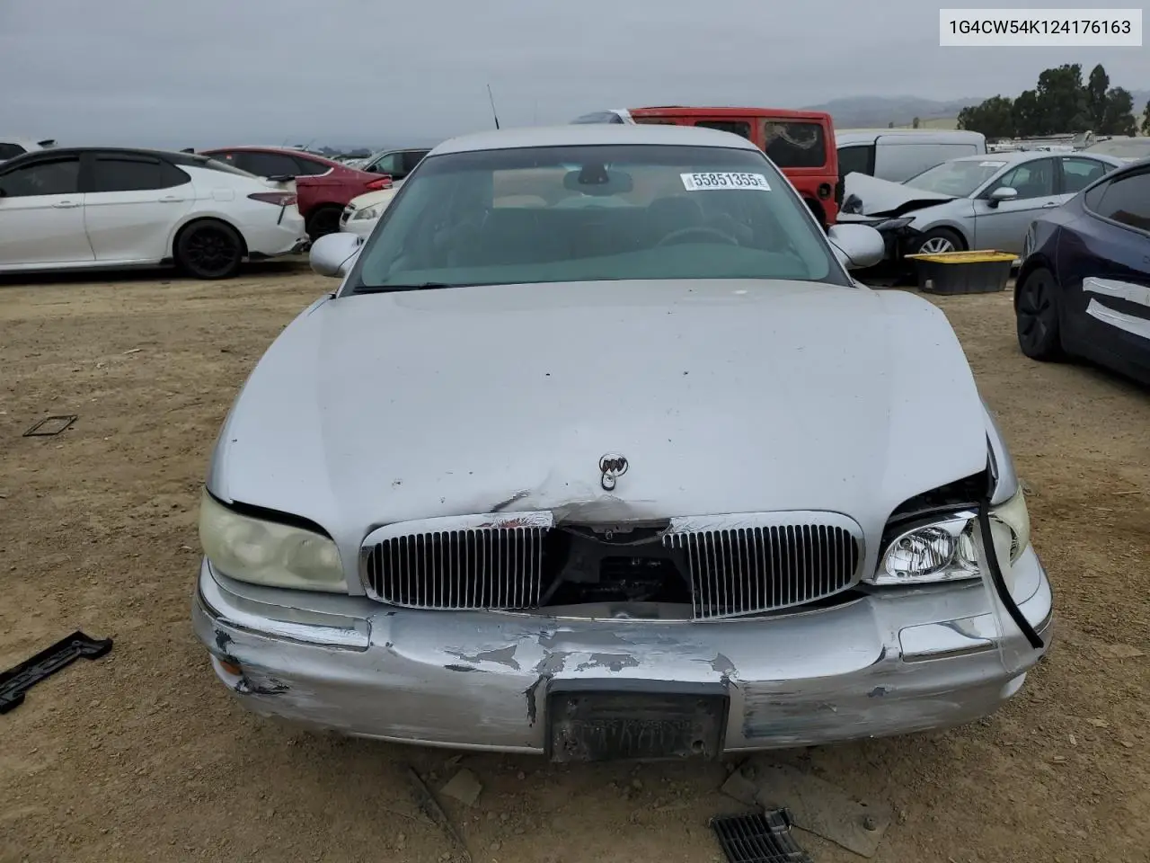 2002 Buick Park Avenue VIN: 1G4CW54K124176163 Lot: 55851355