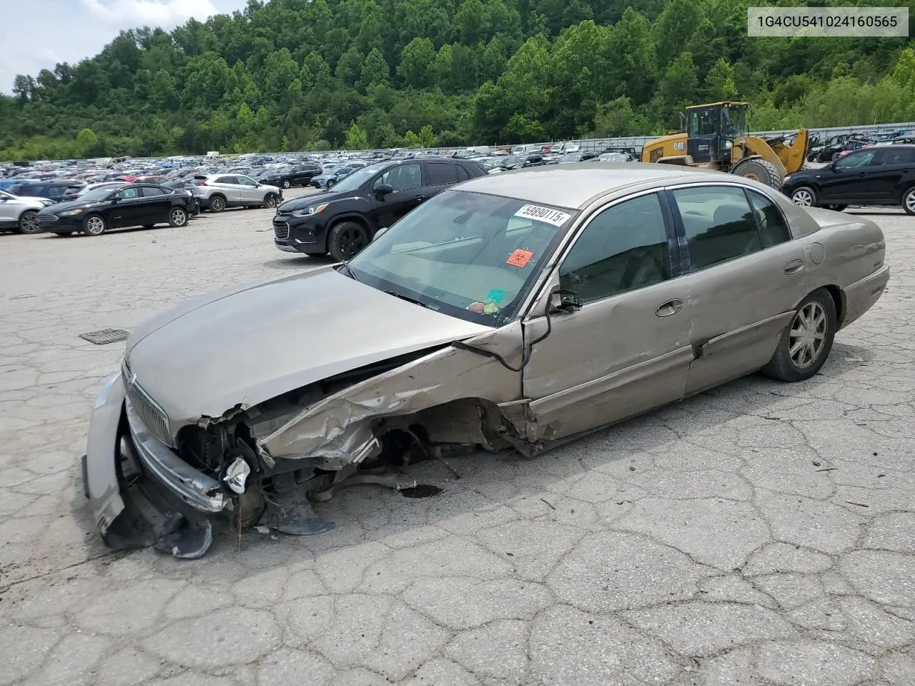 2002 Buick Park Avenue Ultra VIN: 1G4CU541024160565 Lot: 59890115