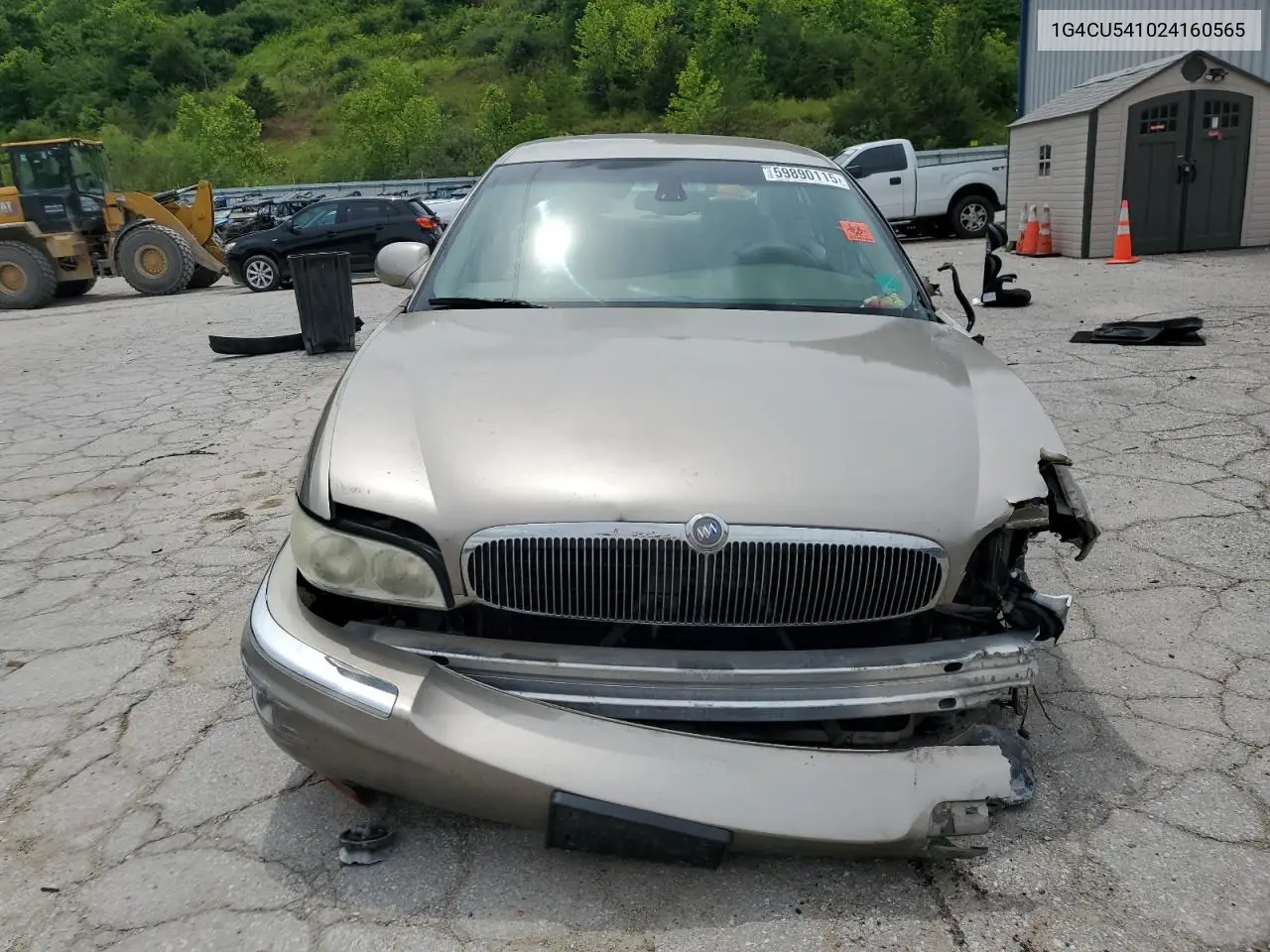 2002 Buick Park Avenue Ultra VIN: 1G4CU541024160565 Lot: 59890115