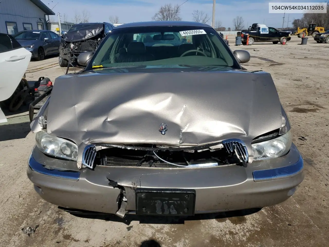 2003 Buick Park Avenue VIN: 1G4CW54K034112035 Lot: 48555955
