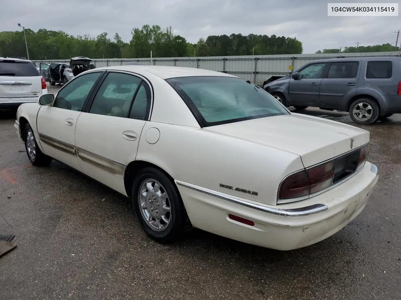 2003 Buick Park Avenue VIN: 1G4CW54K034115419 Lot: 51276075