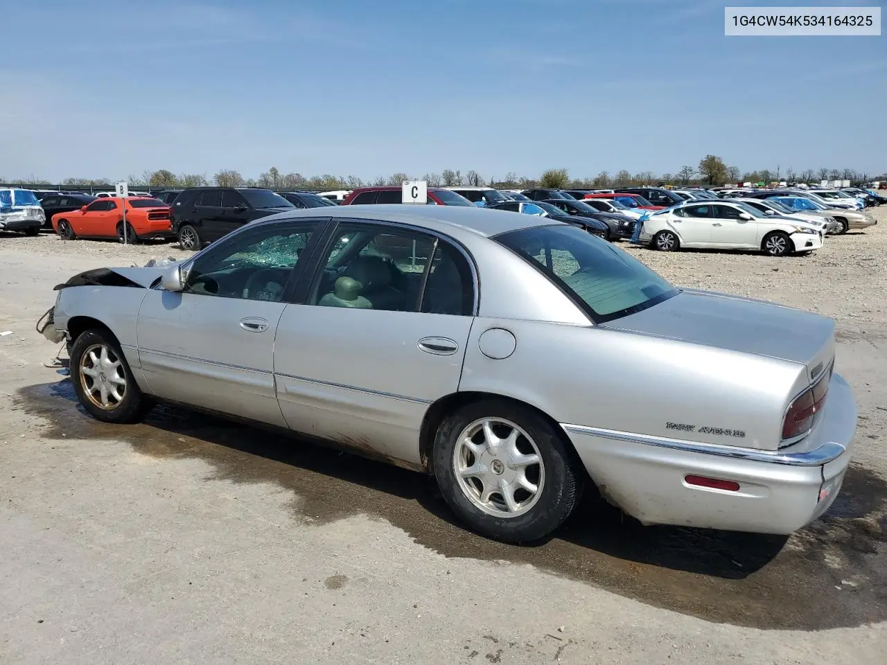 2003 Buick Park Avenue VIN: 1G4CW54K534164325 Lot: 52197925