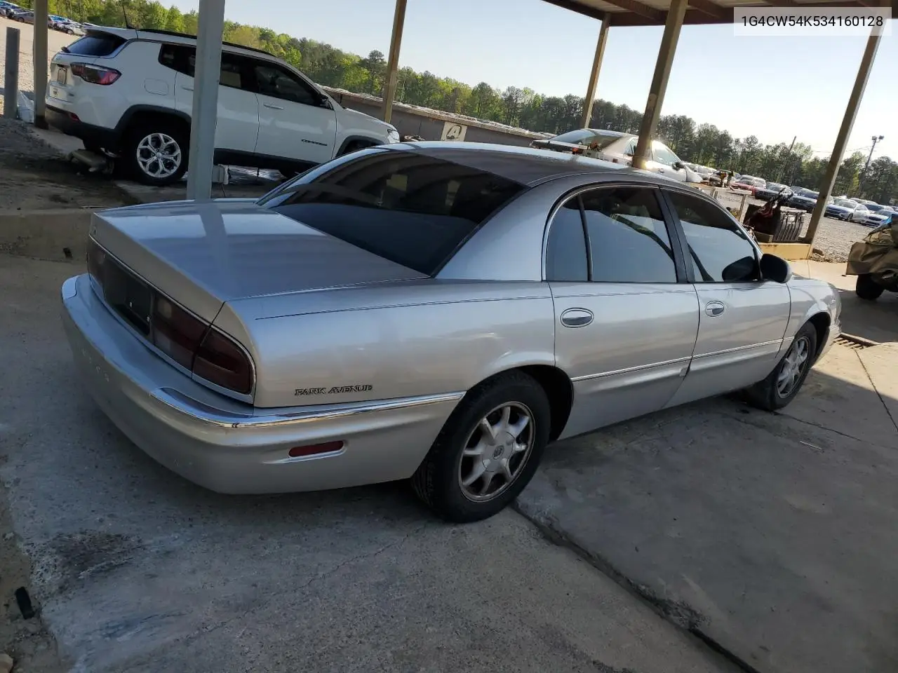 2003 Buick Park Avenue VIN: 1G4CW54K534160128 Lot: 53352085
