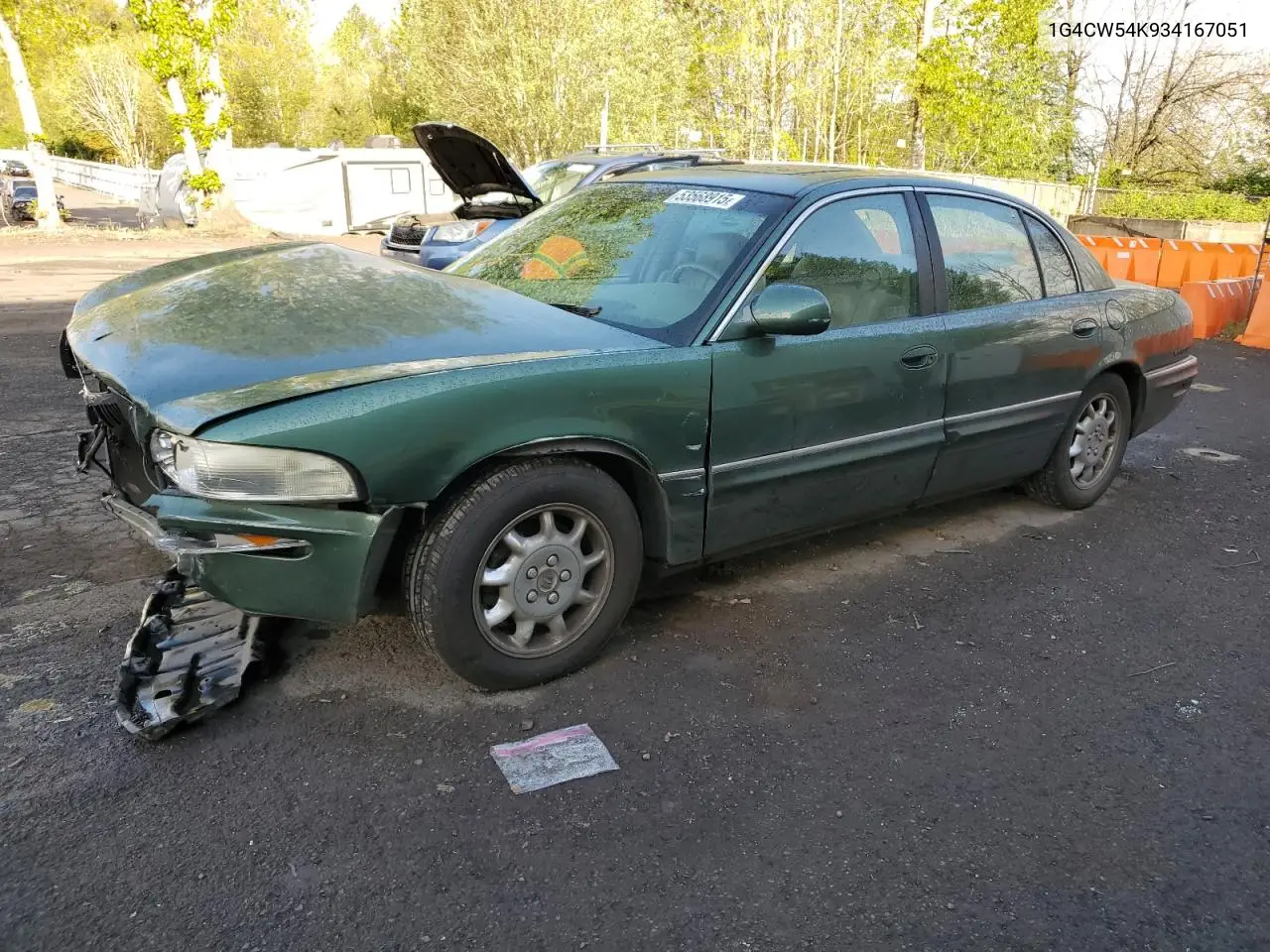 2003 Buick Park Avenue VIN: 1G4CW54K934167051 Lot: 53568915